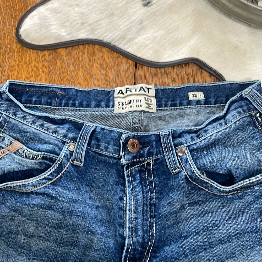 Men’s Ariat Straight Fit/Straight Leg Jeans Size 33/36